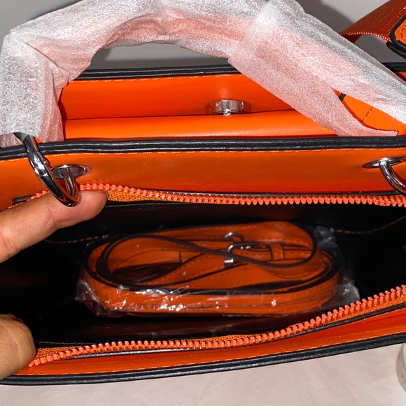 Steve Madden Bold Orange Women’s Bag - Picture 8 of 10